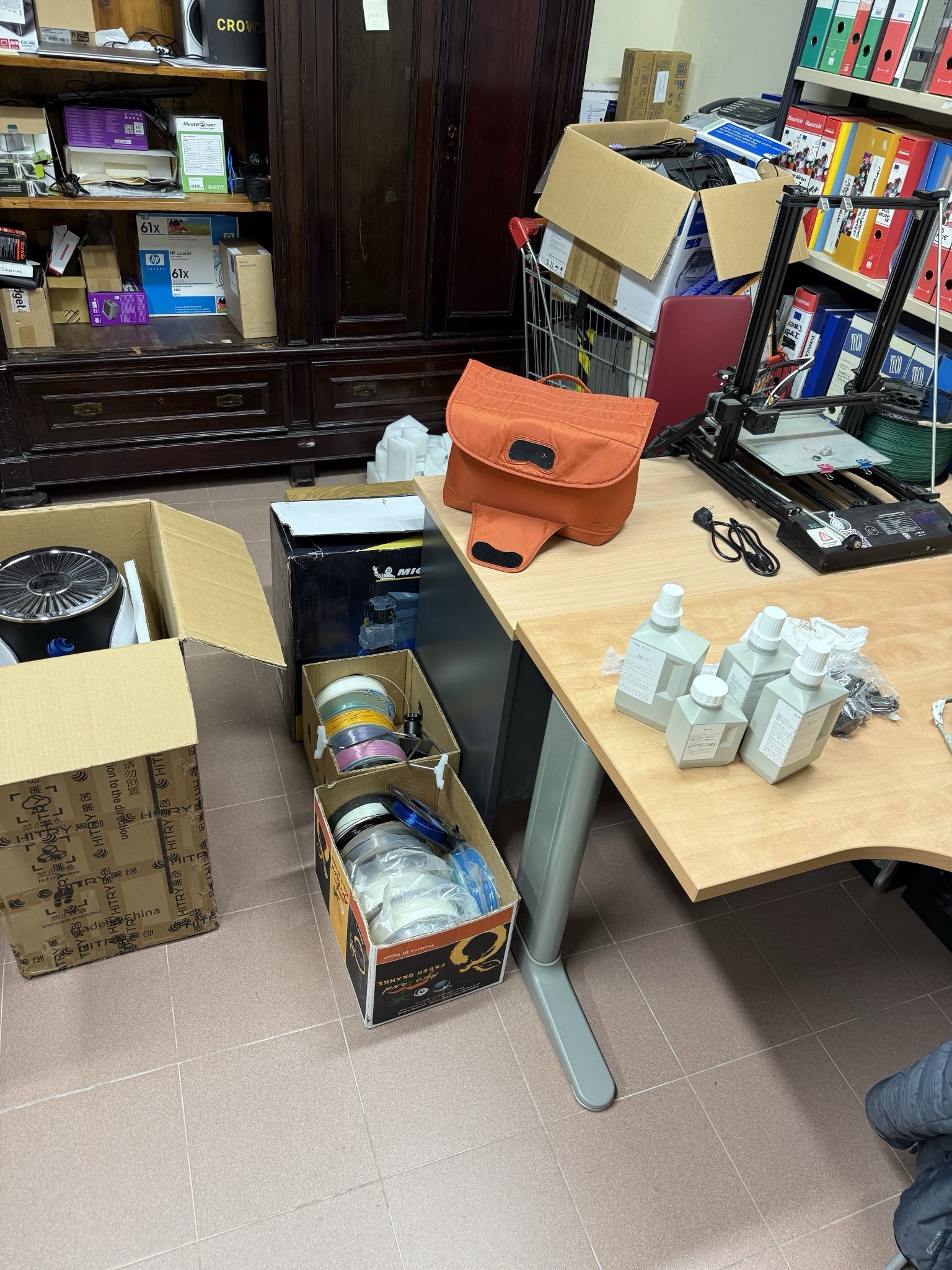 Allestimento laboratorio